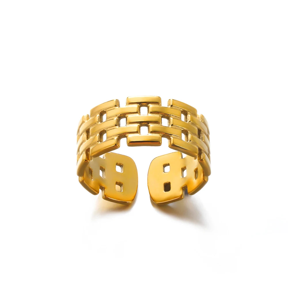 Golden Chain Ring